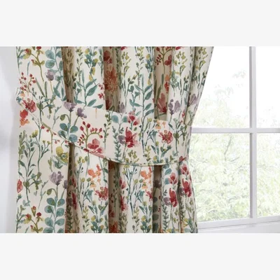 Downtown Sundour Amaryllis Curtain Tie Backs - Multi