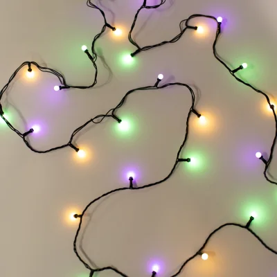 The Range Multicolour Outdoor Curtain Light - Multicolour