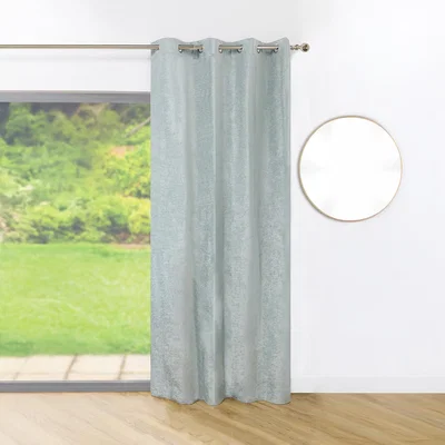 The Range Selena Blackout Curtain Panel - Sage