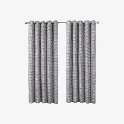 The Range Gambia Lined Eyelet Curtains - Natural / 165cm / 183cm