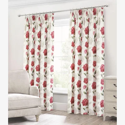 The Range Blossom Print Cotton Curtain Pair - Multi