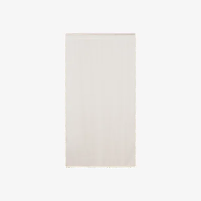 The Range Semi Sheer Curtain 1 Panel with Tassel Design - Beige