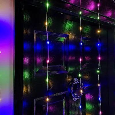 The Range Curtain Christmas Lights - Multi Coloured