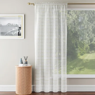 The Range Lima Panel Curtain - Gold / 137cm