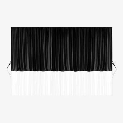 The Range Blackout Backdrop for Photo Shoot Video Background - Black / 9m