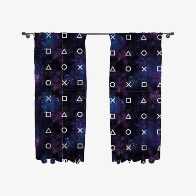 The Range Playstation Nebula Curtains - Multicoloured