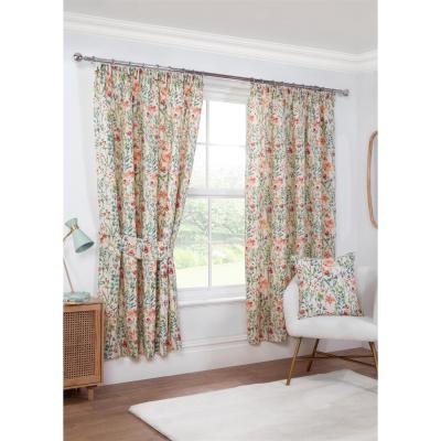 The Range Amaryllis Pencil Pleat Curtain - Multi / 229cm