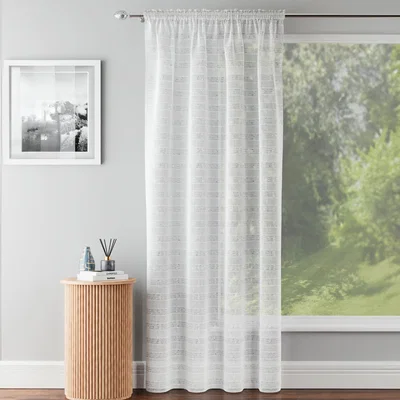 The Range Lima Panel Curtain - Silver