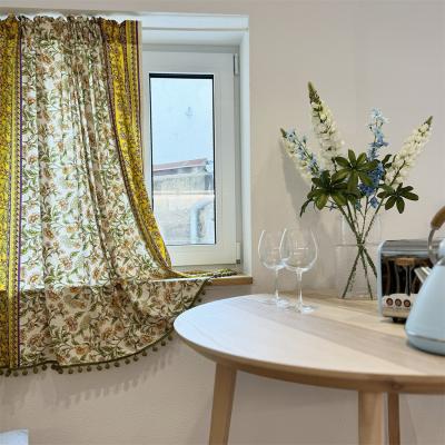The Range Scattered Floral Window Curtain - Yellow / 90cm
