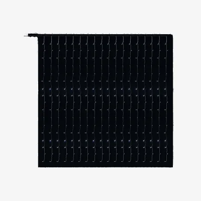 The Range 3 x 3m Multi Function Ice White Wall Curtain - Ice White