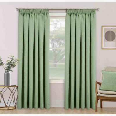 The Range Dusk Blackout Thermal Curtains - Green / 168cm / 137cm