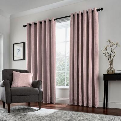 The Rug Seller Roma Lined Eyelet Curtains in Rose Pink by Helena Springfield&nbsp;229x229cm