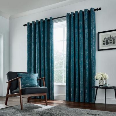 The Rug Seller Roma Lined Eyelet Curtains in Emerald Green by Helena Springfield&nbsp;168cmx229cm