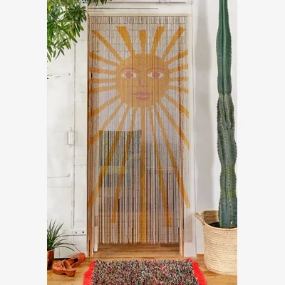 Urban Outfitters Urban Outfitters Sun Face Bamboo Curtain ALL