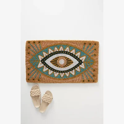 Anthropologie Spirit Eye Doormat