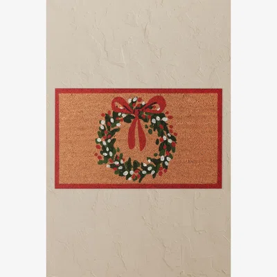 Anthropologie Now Designs Wreaths Christmas Doormat