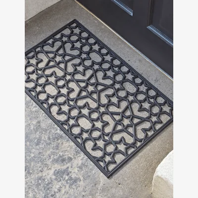 Cox and Cox NEW Star Rubber Doormat