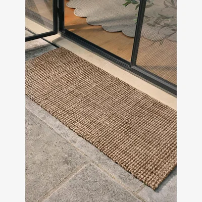 Cox and Cox Textured Jute Doormat - Double