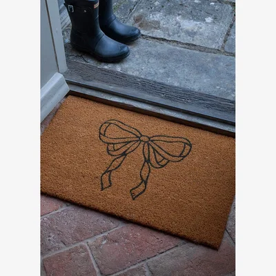 Cox and Cox Fabulous Bow Doormat