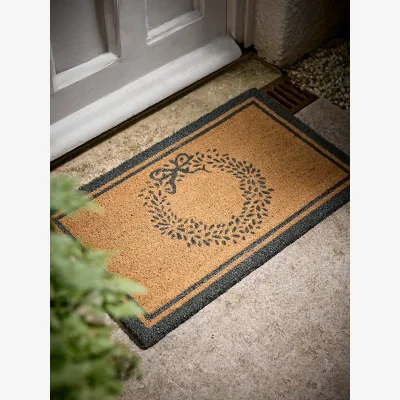Cox and Cox Festive Wreath Doormat