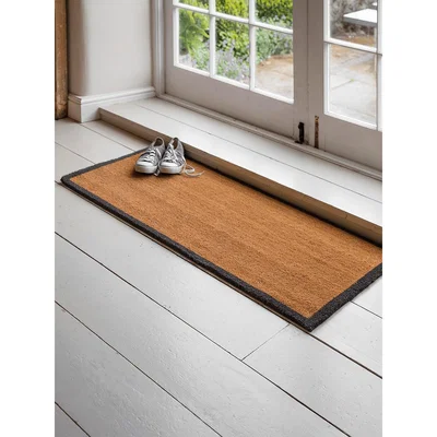 Cox and Cox Wide Border Doormat - Double