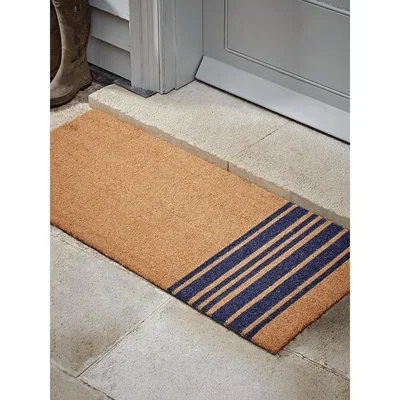 Cox and Cox French Stripe Doormat - Double
