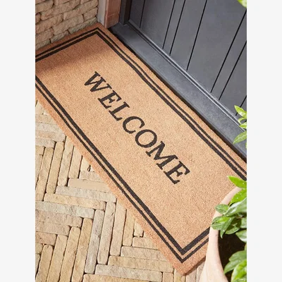 Cox and Cox Welcome Doormat - Double