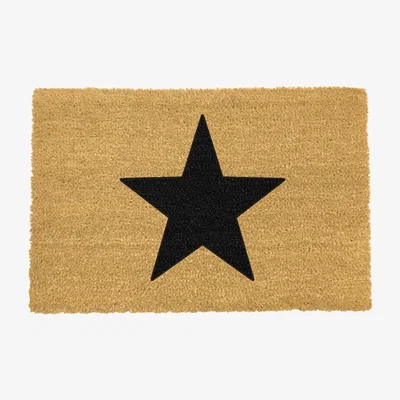 Cuckooland Artsy Doormats Star Door Mat - Grey
