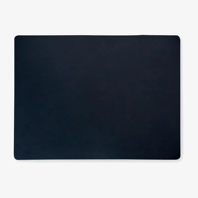 The Conran Shop Cuero Rectangular Placemat Black 30cm x 40cm