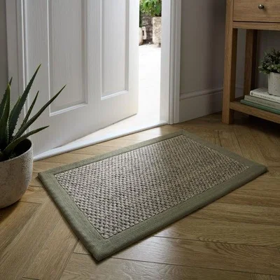 Dunelm Sisal Look Washable Border Doormat