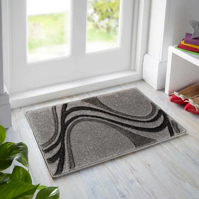 Dunelm Mirage Doormat Charcoal