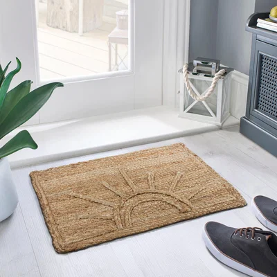 Dunelm Jute Sunrise Doormat Natural