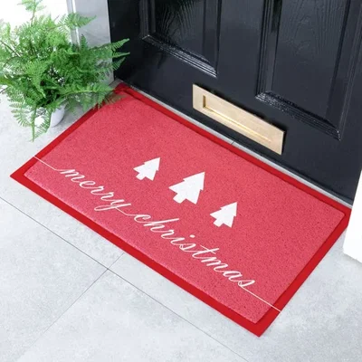Dunelm Artsy Mats Merry Christmas Indoor Outdoor Doormat