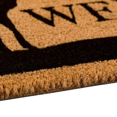 Dunelm Cedar and Sage Magestic Stag Welcome Coir Doormat