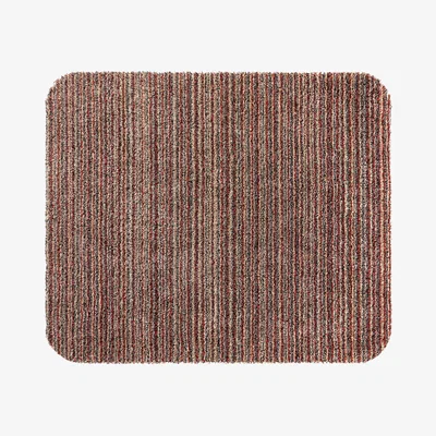 Dunelm Marvel Stripe Washable Doormat Brown