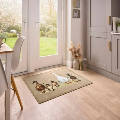 Dunelm Marvel Printed Duck Washable Mat