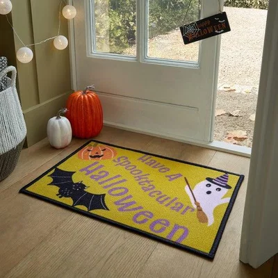 Dunelm Spooktacular Halloween Washable Mat