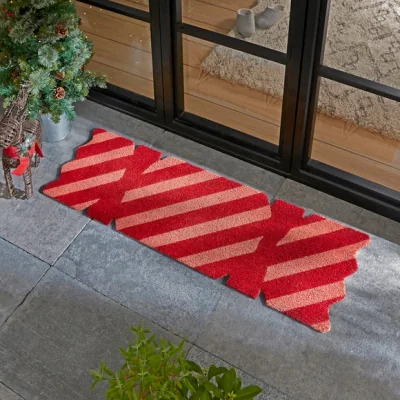 Dunelm Christmas Cracker Coir Doormat