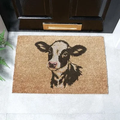 Dunelm Artsy Mats Calf Coir Doormat