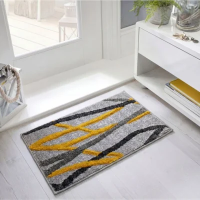 Dunelm Mirage Reeds Abstract Wave Doormat