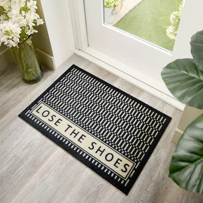 Dunelm Marvel Lose The Shoes Washable Doormat
