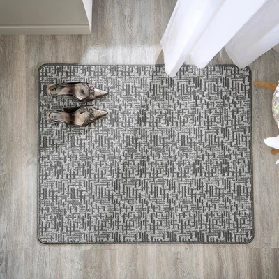 Dunelm Marvel Boucle Grid Washable Doormat