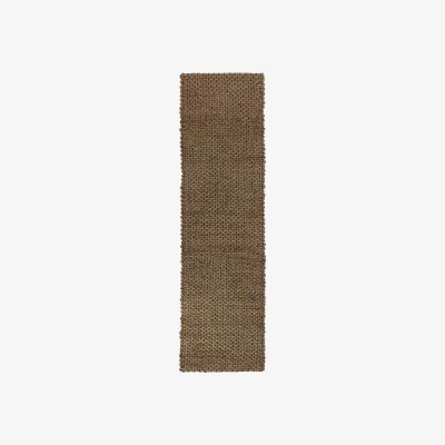 Dunelm Chunky Jute Woven Runner Chunky Jute Light Grey