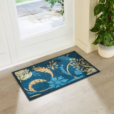 Dunelm Artsy Mats William Morris Indoor Washable Doormat