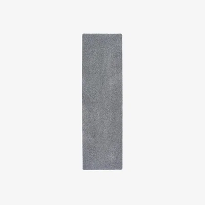 Dunelm Marvel Mat Linen Washable Runner Silver