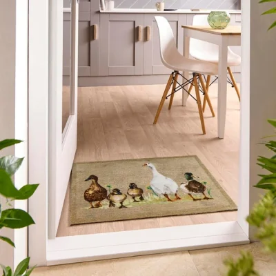 Dunelm Marvel Printed Duck Washable Mat