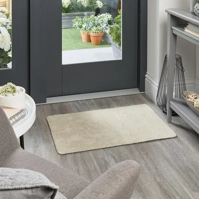 Dunelm Marvel Washable Indoor Doormat Stone