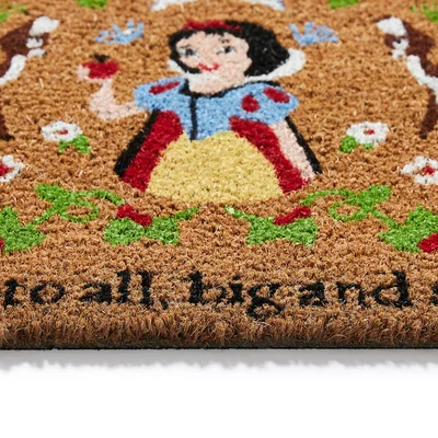 Dunelm Snow White Doormat Brown