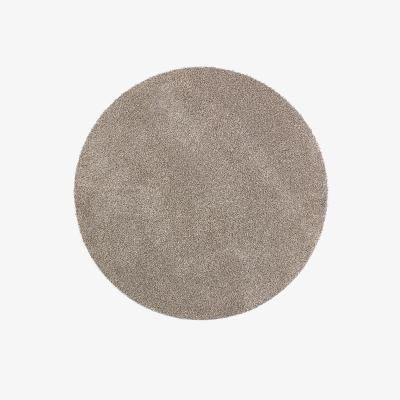 Dunelm Marvel Circle Washable Mat Brown
