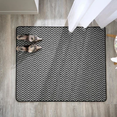 Dunelm Marvel Boucle Herringbone Washable Doormat